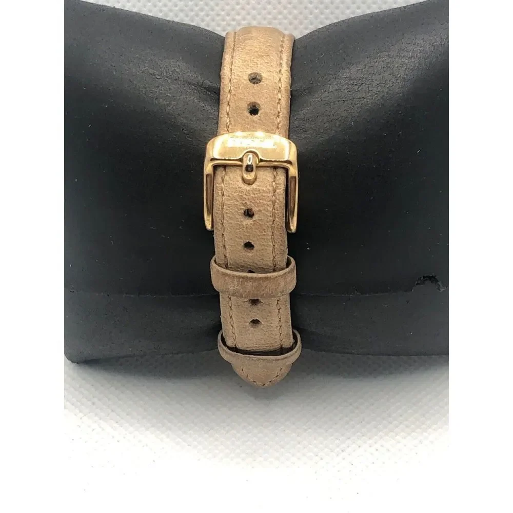 Fossil ES4397 Women's Brown Leather Analog White Dial Quartz Wrist Watch OL6